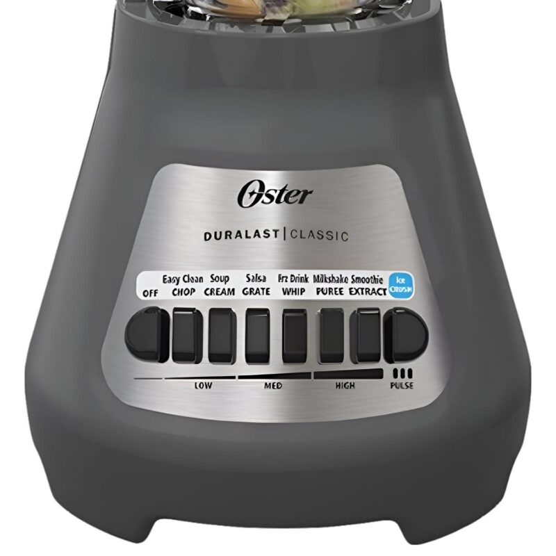 Oster BLSTMEGG00000 Classic 8-Speed Blender, Gray - Quantity 1 - Image 2