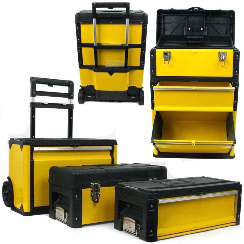 Oversized Portable Tool Chest-3 Tool boxes by Stalwart