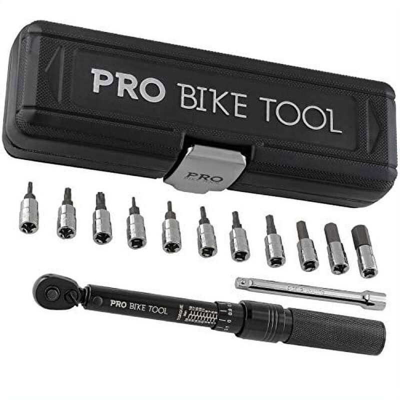 PRO BIKE TOOL 1/4 Inch Drive Click Torque Wrench Set (2 to 20 Nm) - Image 2