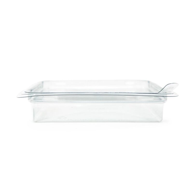 Placon Fresh n Clear GoCubes 10 oz Clear Base, 6  Length x 6  Width x 1.2  Height | 300/Case - Image 3