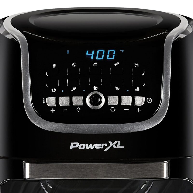 PowerXL Vortex Air Fryer Pro Plus 10 Quart Capacity, Black, 1700 Watts, - Image 5