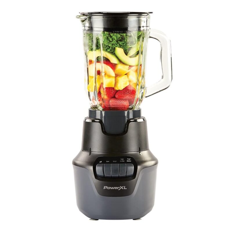 PowerXLa c Boost Blender Plusa c 4 Speed, 800 Watts, 48-oz Glass Jar, Black - Image 6
