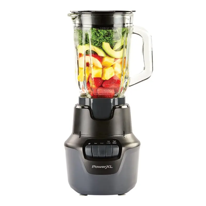 PowerXLa c Boost Blender Plusa c 4 Speed, 800 Watts, 48-oz Glass Jar, Black - Image 6
