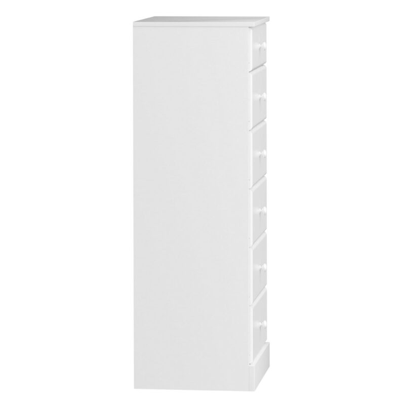 Prepac Astrid Tall White Dresser: 16.5 D x 19.75 W x 50 H, 6-Drawer Chest for Bedroom by Prepac - Perfect Chest of Drawers for Ample Storage - Image 10