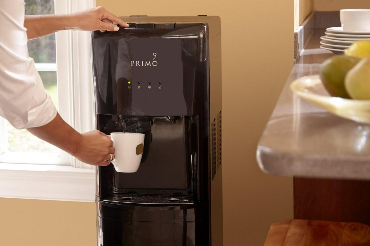 PrimoA Water Dispenser Bottom Loading, Hot/Cold Temperature, Black Model 601088 - Image 5