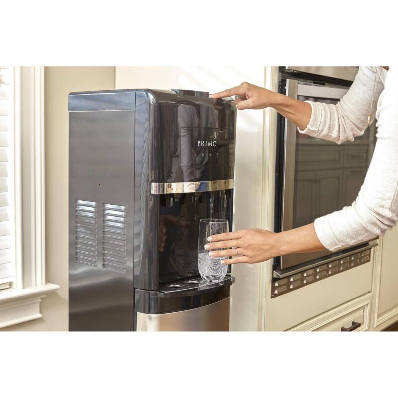 Primo Deluxe Bottom Load Black and Stainless Water Dispenser model 900130 - Image 2