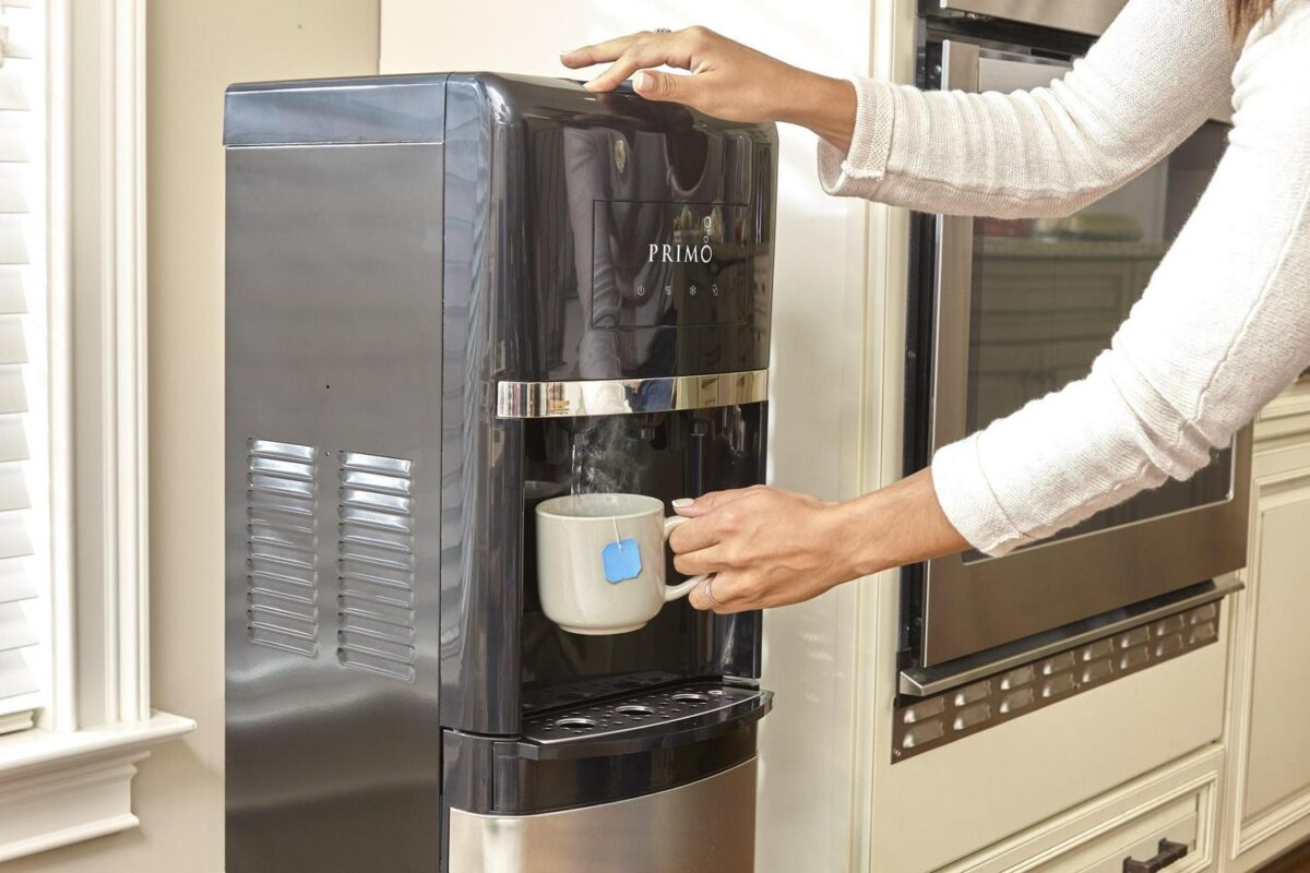 Primo Deluxe Bottom Load Black and Stainless Water Dispenser model 900130 - Image 3
