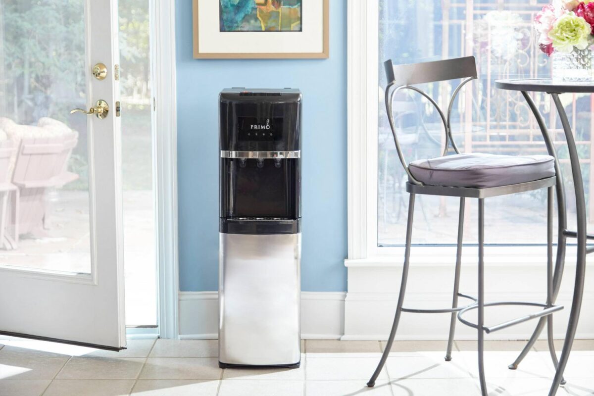 Primo Deluxe Bottom Load Black and Stainless Water Dispenser model 900130 - Image 4