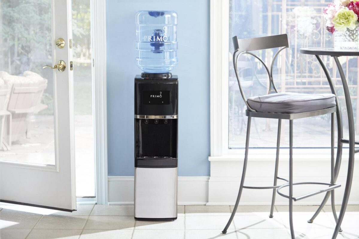 Primo Water Black and Stainless Top Load Water Dispenser 3 or 5 gallon, model 900127 - Image 4