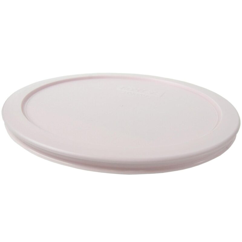 Pyrex (4) 7203 7-Cup Glass Food Storage Bowls and (4) 7402-PC Loring Pink Plastic Lids - Image 5