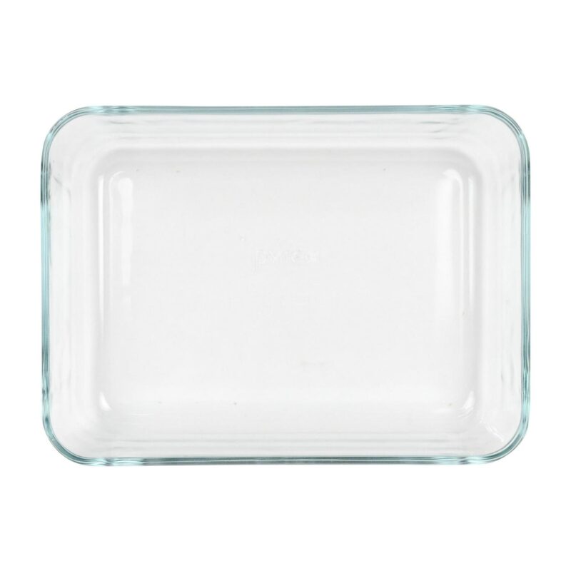 Pyrex 7210 3-Cup Glass Storage Dish w/ 7210-PC Plastic Turquoise Lid (6-Pack) - Image 3