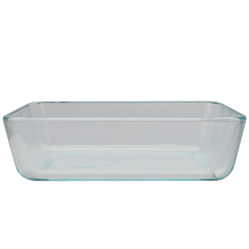 Pyrex 7210 3-Cup Glass Storage Dish w/ 7210-PC Plastic Turquoise Lid (6-Pack) - Image 4