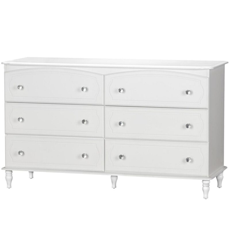 Rowan Valley Laren Kids' White 6 Drawer Dresser - Image 5