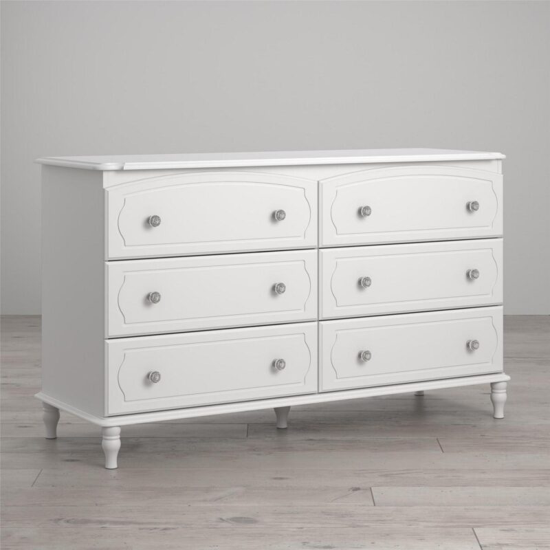 Rowan Valley Laren Kids' White 6 Drawer Dresser - Image 3