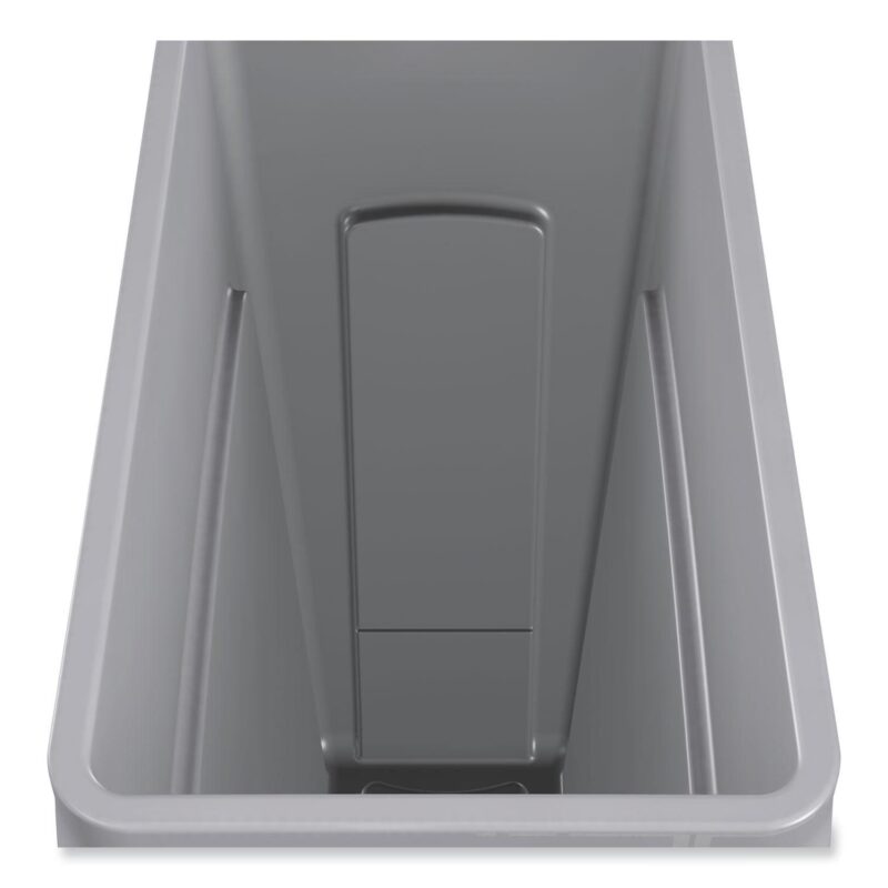 Rubbermaid Commercial Slim Jim with Venting Channels, 23 gal, Plastic, Gray - Image 7