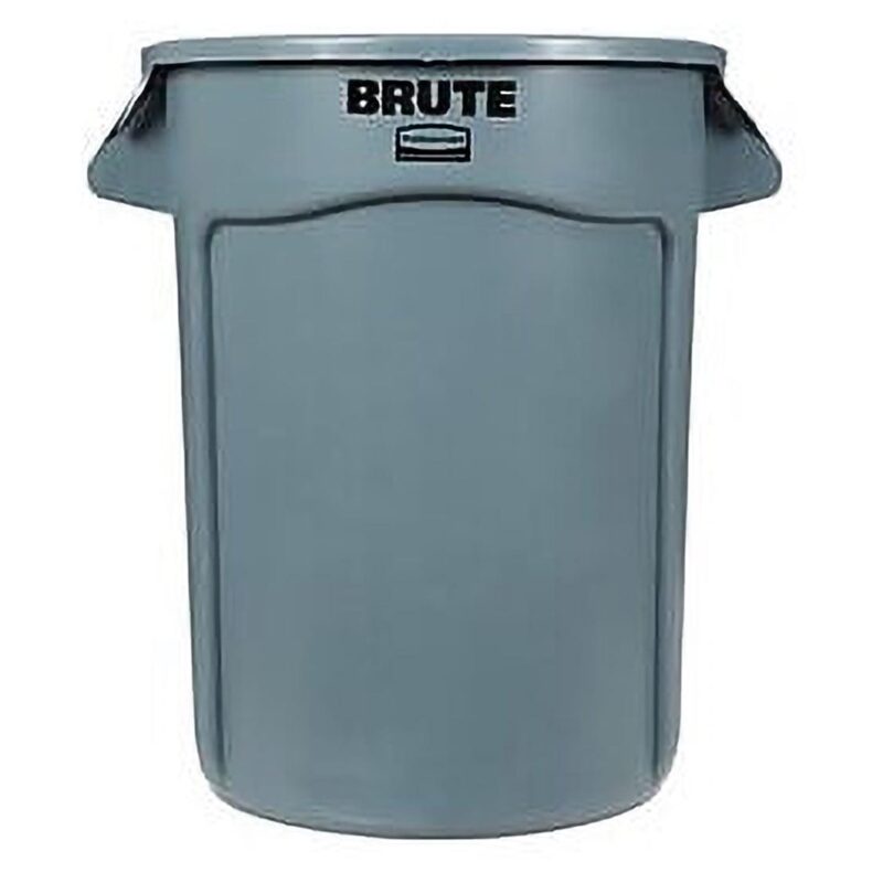 Rubbermaid Commercial FG863292GRAY 32 gal Garbage Can Brute All-Inclusive Container, (Gray) - Image 6