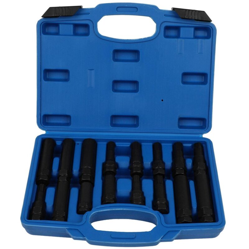 SCITOO 16Pcs Locking Lug Nut Master Set Wheel Lock Key Removal Tool Kit