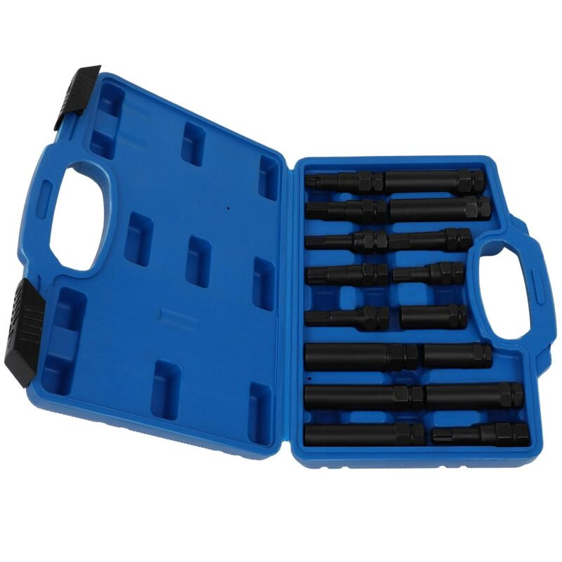 SCITOO 16Pcs Locking Lug Nut Master Set Wheel Lock Key Removal Tool Kit - Image 3