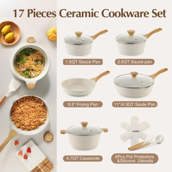 SENSARTE Ceramic Non 6b4c4141058291f97b7fa21224e739d2