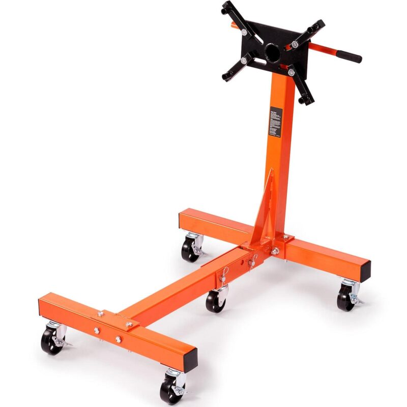 SKYSHALO 1500lbs Engine Stand Folding Motor Hoist Dolly w/ Adjustable Mounting Head - Image 9