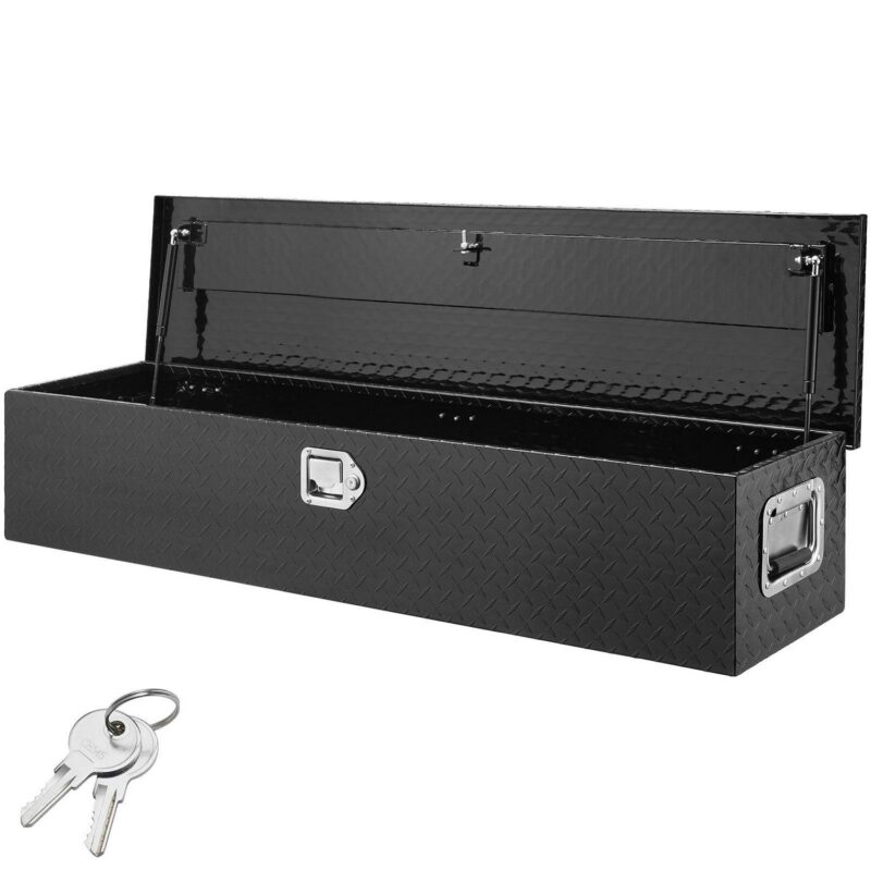 SKYSHALO 48 x15 x15  Heavy Duty Aluminum Strip Tool Box for Pickup Truck Bed - Image 7
