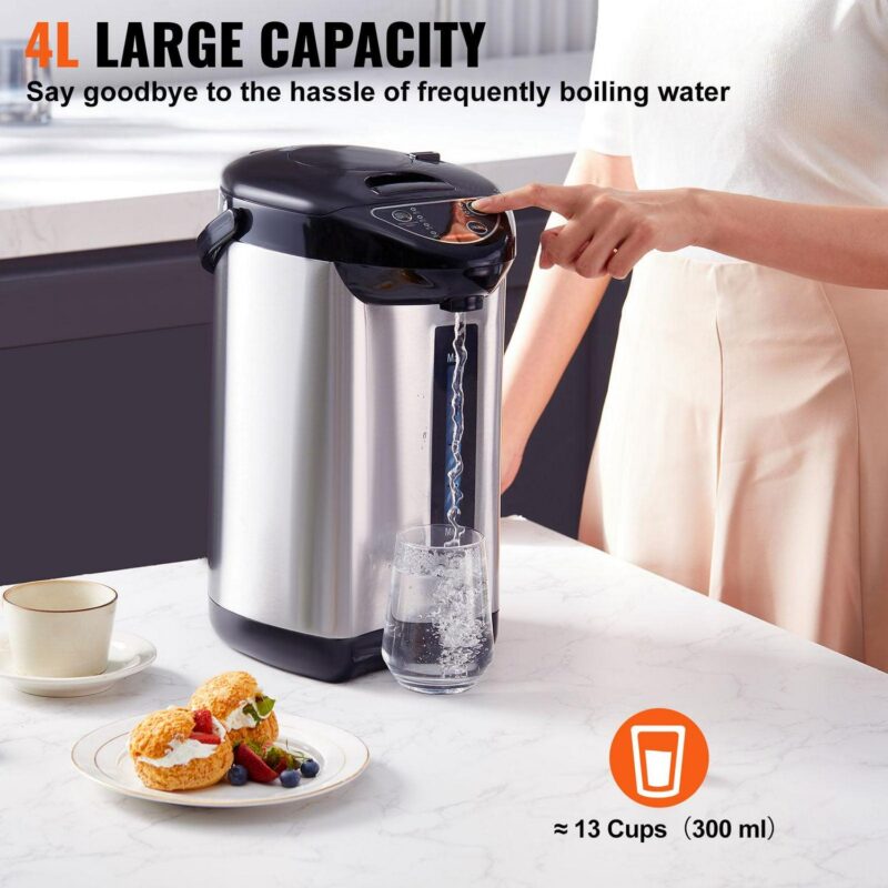 SKYSHALO Instant Hot Water Dispenser 3L/135oz Electric Countertop Water Dispenser - Image 2