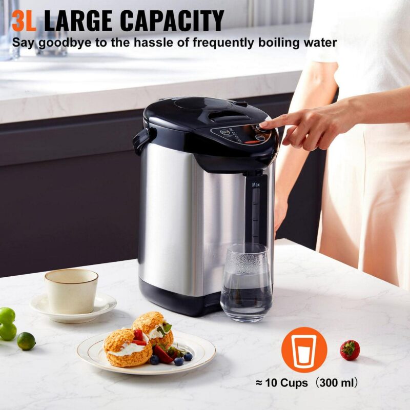 SKYSHALO Instant Hot Water Dispenser 3L/102oz Electric Countertop Water Dispenser - Image 2