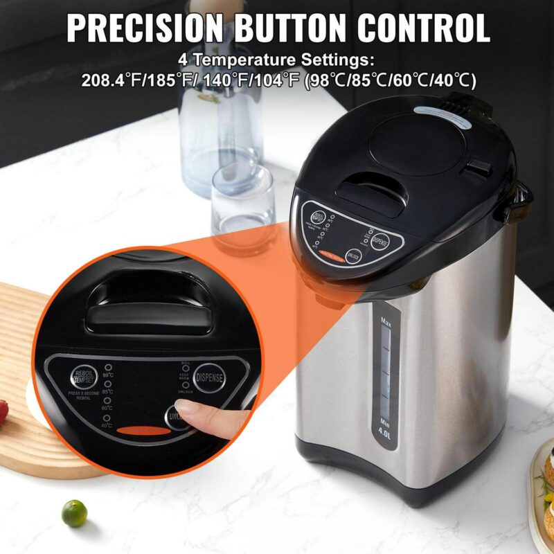 SKYSHALO Instant Hot Water Dispenser 3L/135oz Electric Countertop Water Dispenser - Image 4