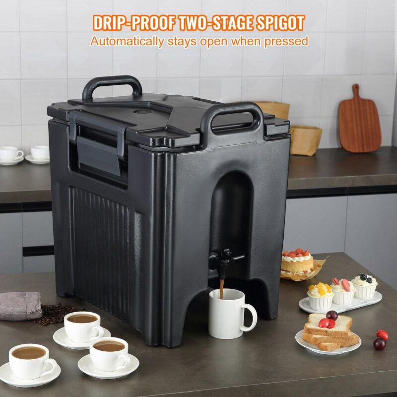 SKYSHALO Insulated Hot and Cold Beverage Dispenser Server 10 Gallon Food-grade - Image 5