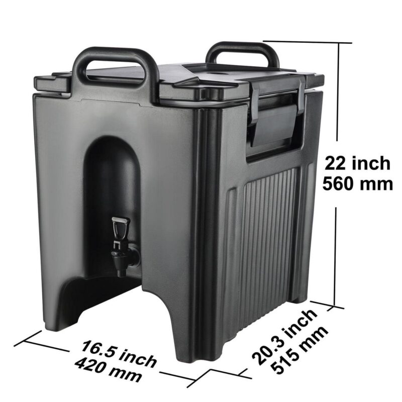 SKYSHALO Insulated Hot and Cold Beverage Dispenser Server 10 Gallon Food-grade - Image 8