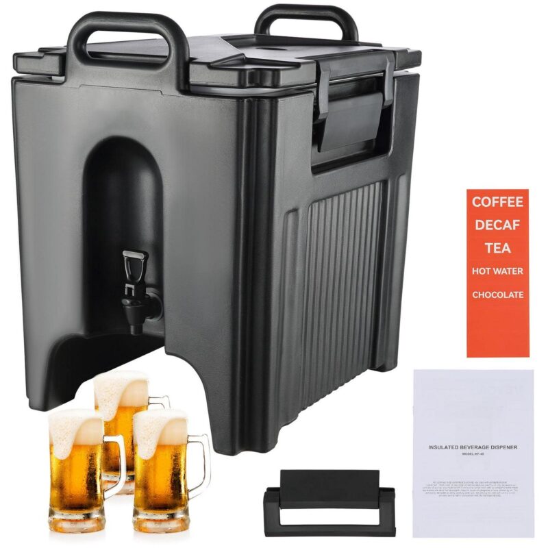 SKYSHALO Insulated Hot and Cold Beverage Dispenser Server 10 Gallon Food-grade - Image 9