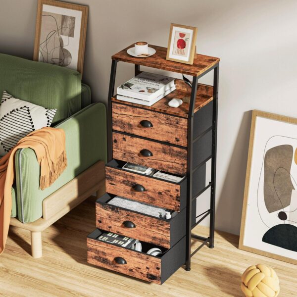 Satifur 5 Drawer Nig f3ee785b774b39dd76e2763090f748c9