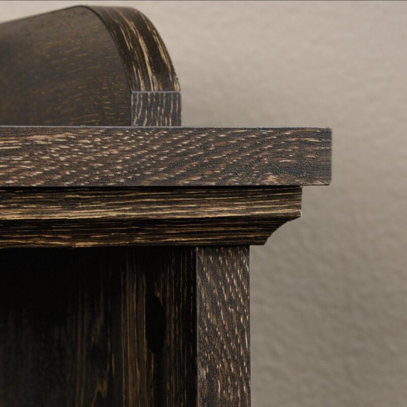 Sauder Barrister Lane Bookcase, Iron Oak Finish - Image 4
