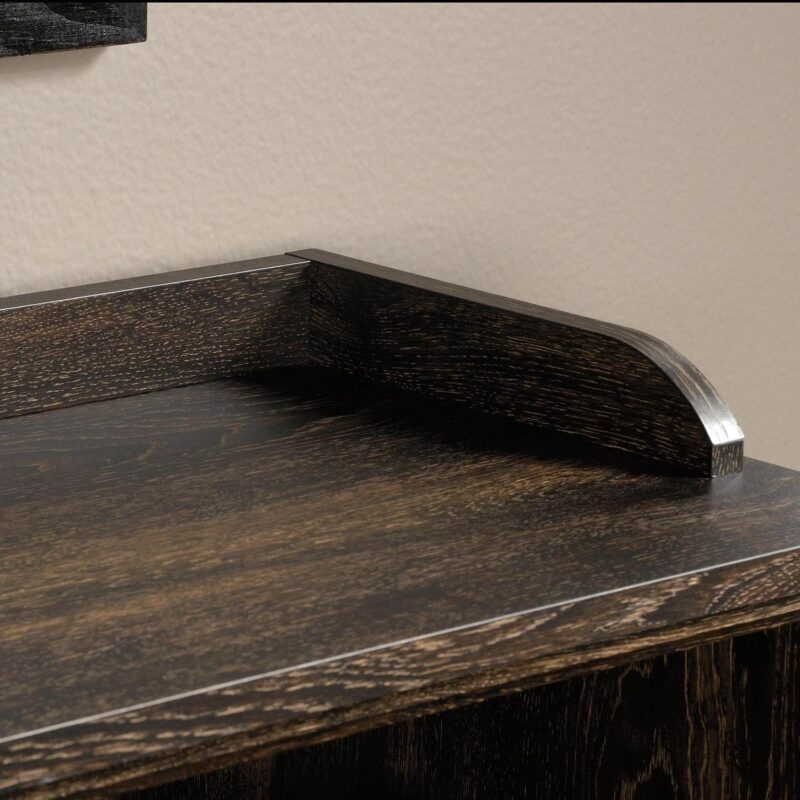 Sauder Barrister Lane Bookcase, Iron Oak Finish - Image 7