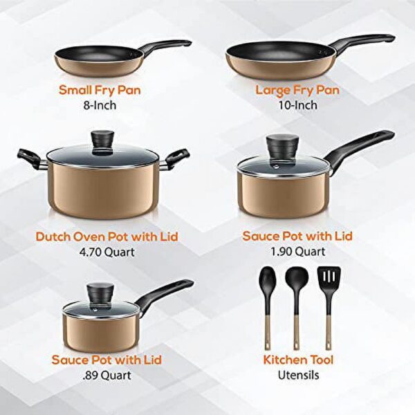 SereneLife 11 Piece 1176bd331b30e91990b94b151002bc98