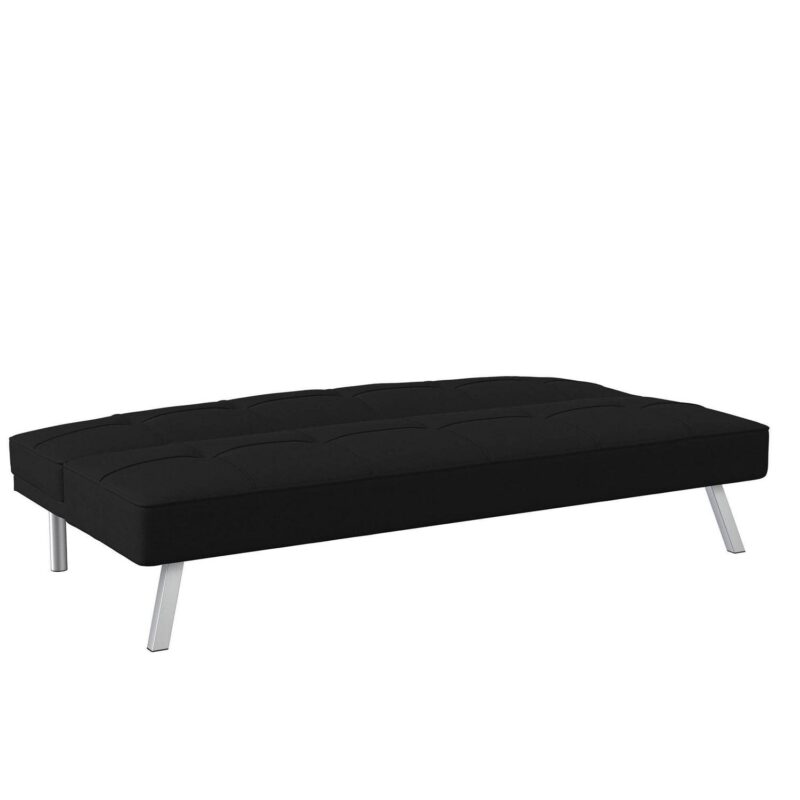 Serta Chelsea Modern Full Futon, Black Fabric - Image 5