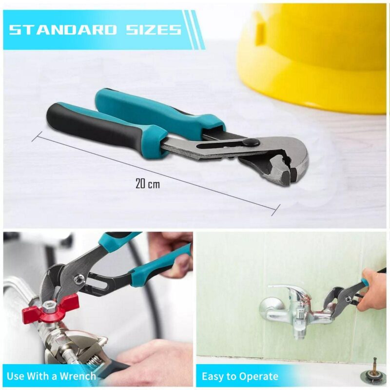 Shawty 100Pcs Hand Tool Set, Household Repair Tool Kit with Tool Box Strage Case, for Home, Garage and Office - Image 5