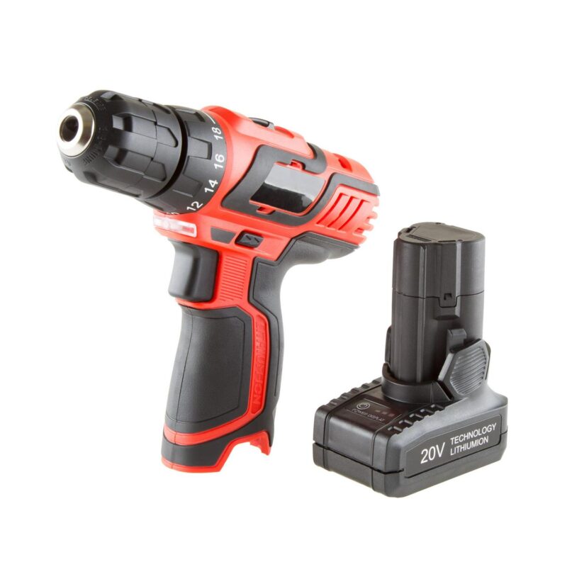 Stalwart 20V Lithium Ion 62 Pc Cordless Drill and Accessory Kit - Image 6