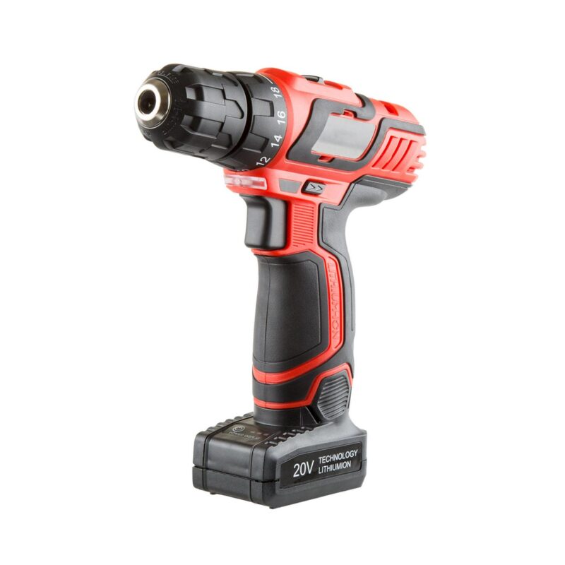 Stalwart 20V Lithium Ion 62 Pc Cordless Drill and Accessory Kit - Image 5