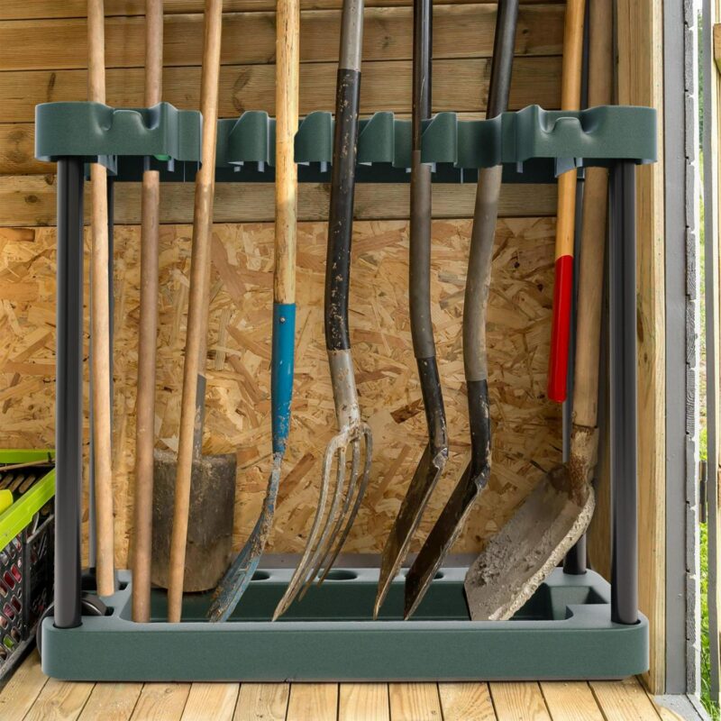 Stalwart Garden Tool Organizer a Rolling Utility Cart a Holds 40 Yard Tools