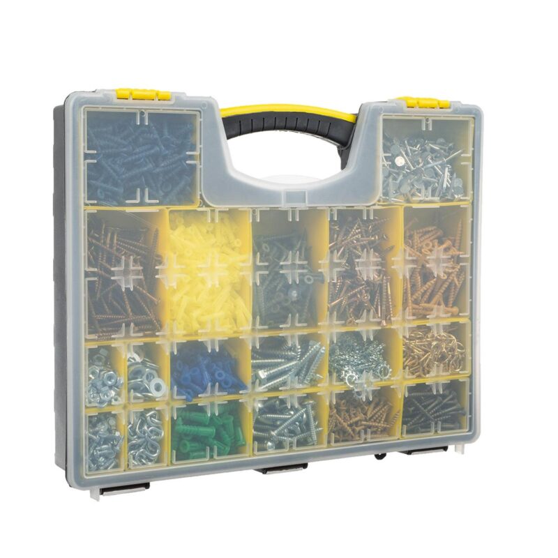 Stalwart Tool Box Organizer and Storage Set for Small Parts and Hardware - Image 9