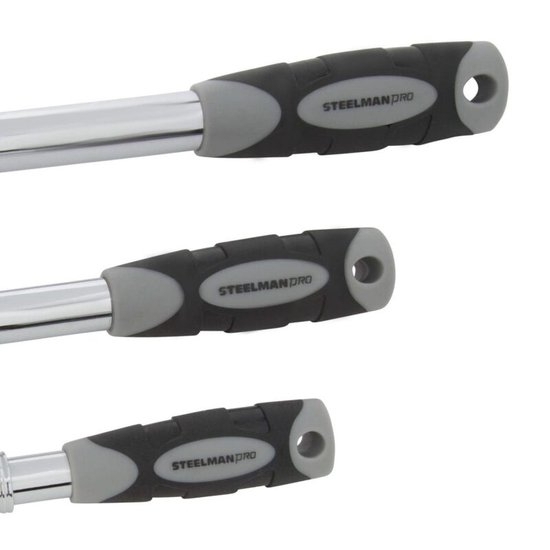 Steelman Extendable Flexhead Ratchet Set,3 Pieces 96753 - Image 5