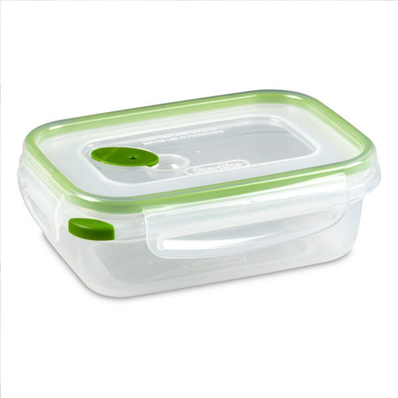 Sterilite 3.1 Cup Rectangular UltraSeal Food Storage Container, (18 Pack)