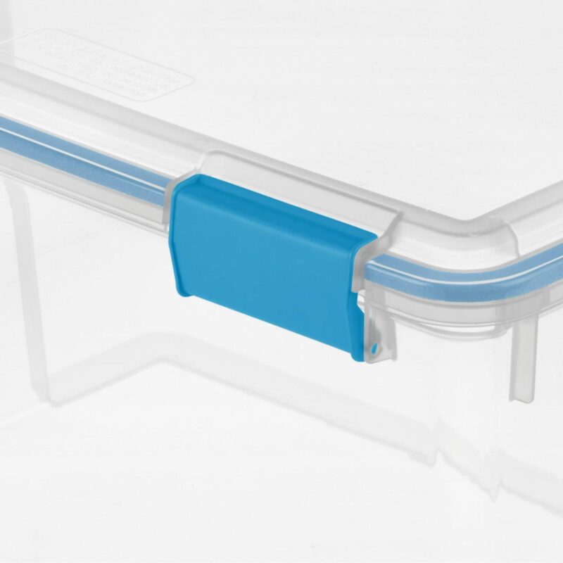 Sterilite 54 Qt. Gasket Box Blue Aquarium Case of 4 - Image 8