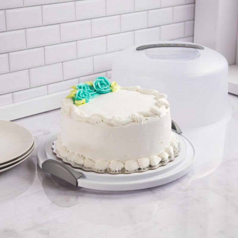 Sterilite Portable Latching Cake Server Carrier Keeper with Handles (8 Pack) - Image 3