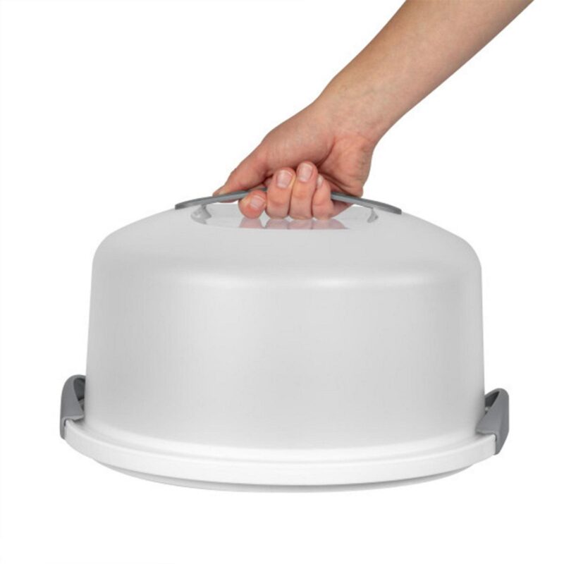 Sterilite Portable Latching Cake Server Carrier Keeper with Handles (8 Pack) - Image 6