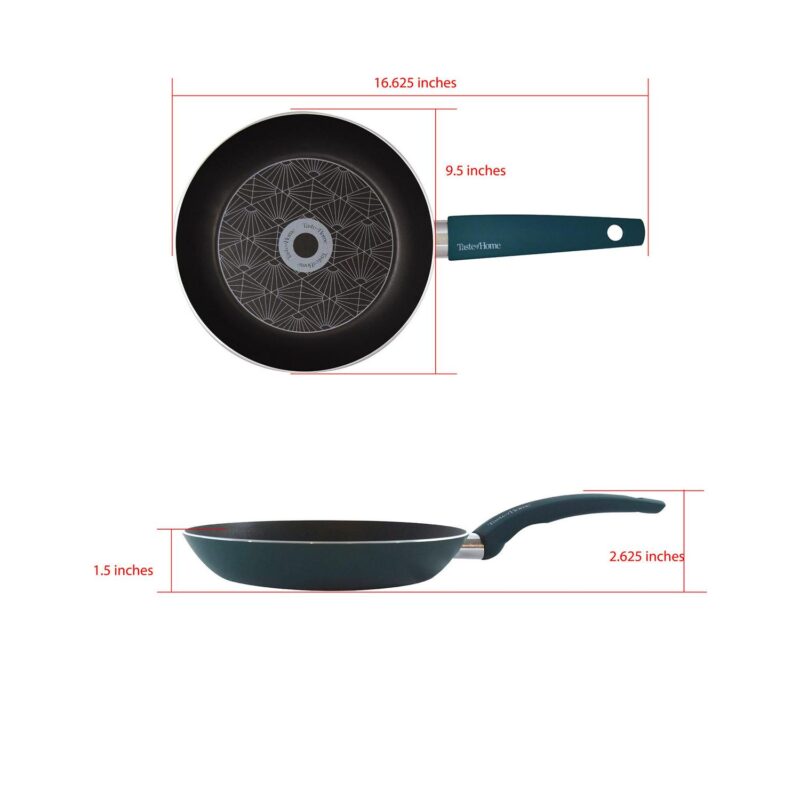 Taste of Home 8 Piece Non-stick Aluminum Cookware Set - Image 9