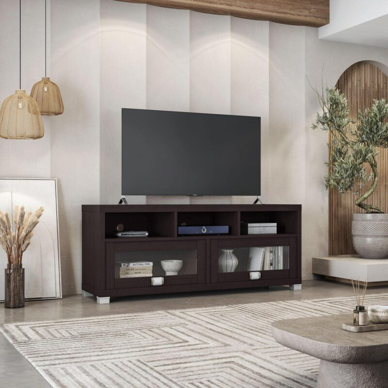 Techni Mobili 58  W Durbin TV Stand for TVs up to 75 , Espresso - Image 3