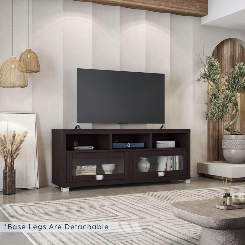 Techni Mobili 58  W Durbin TV Stand for TVs up to 75 , Espresso - Image 2