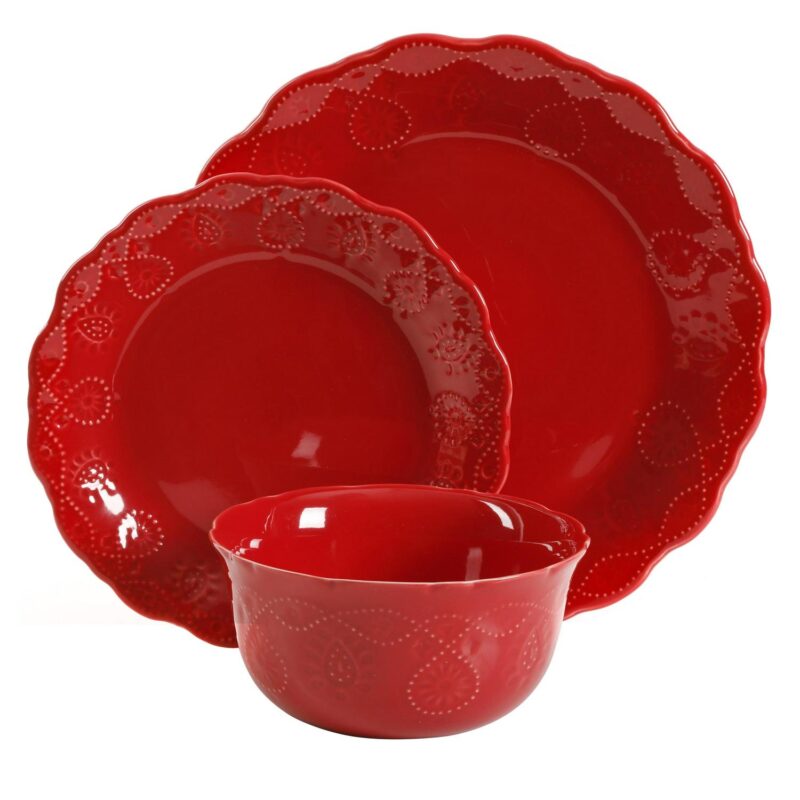 The Pioneer Woman Assorted Dinnerware Set, 12-Piece Set - Image 8